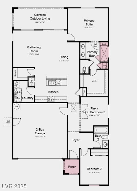Structural options added include: super shower