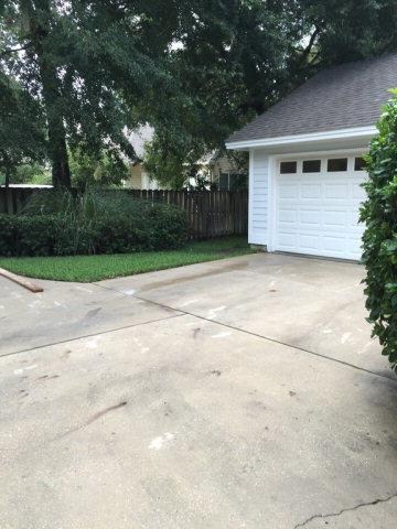 Back Entry to Garage