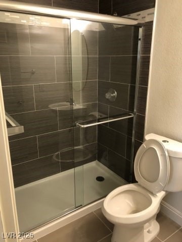Full bath featuring tile patterned flooring and a