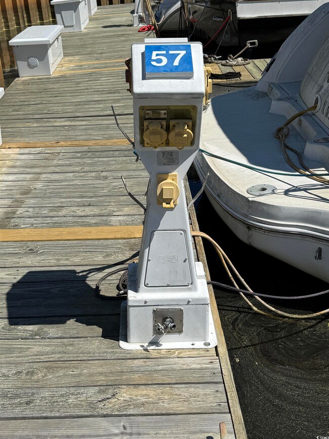 View of dock area