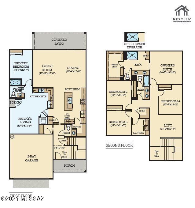 Floorplan - Desert Willow B