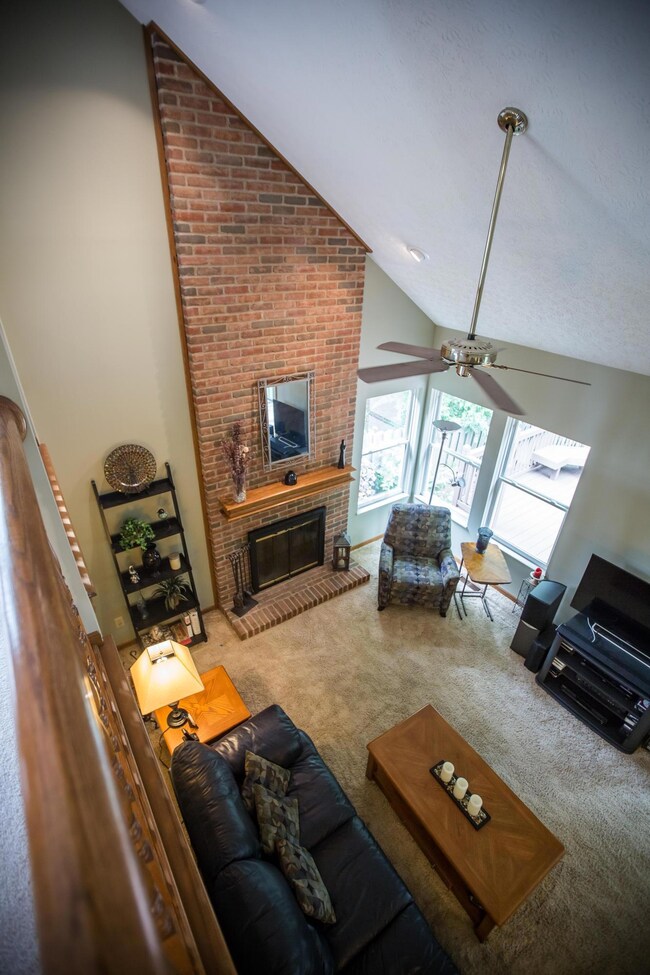 View of Great Room from Loft