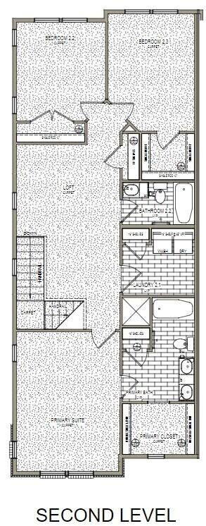 Second Level Floor Plan