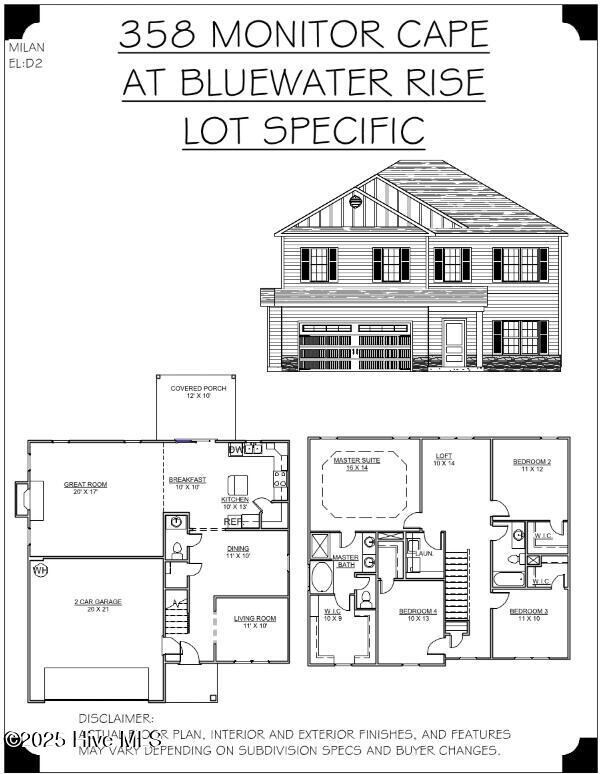 Floor Plan and Elevation
