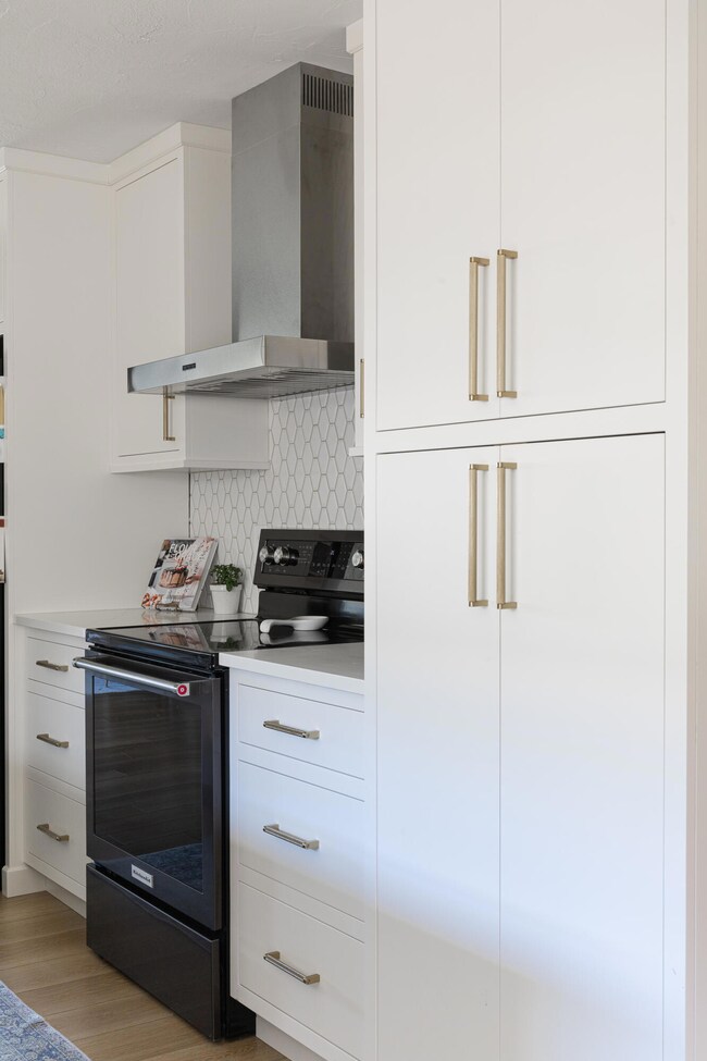 Black stainless steel appliances