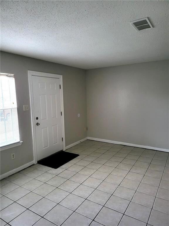 front door in living room