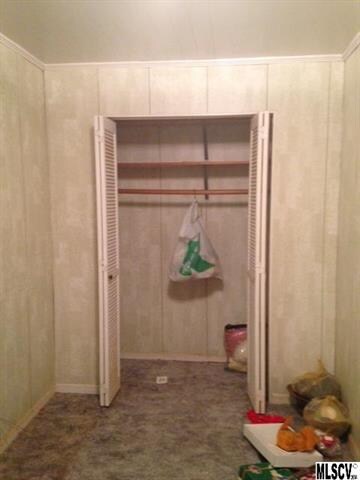 closet in extra room