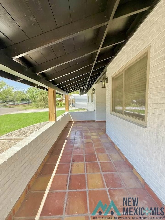 View of patio