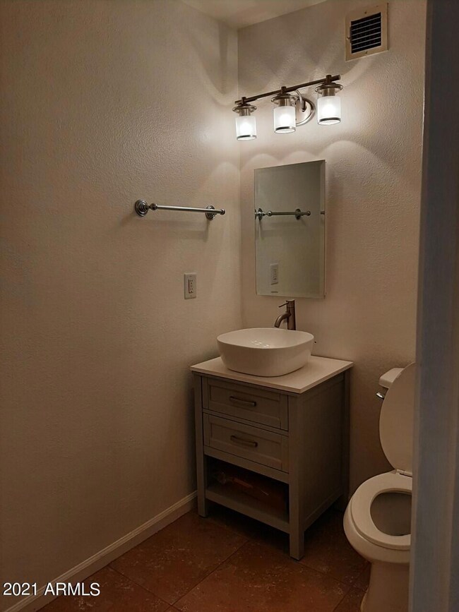 updated 1/2 bath