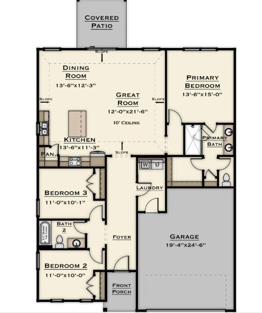 Avery floor plan