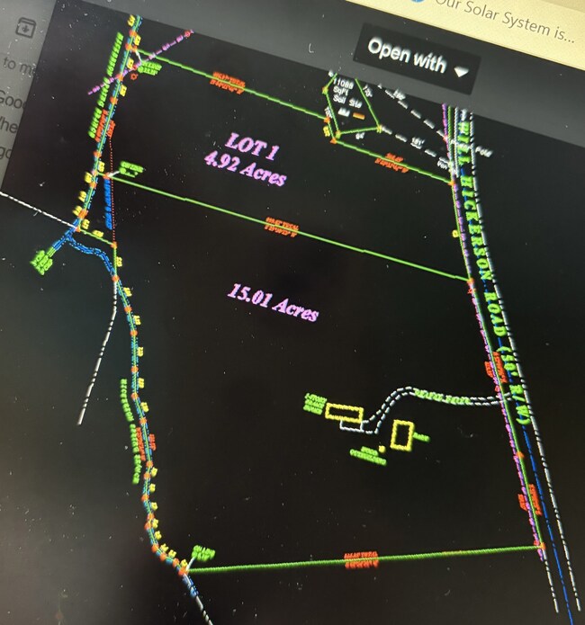 To be surveyed and perc tested.