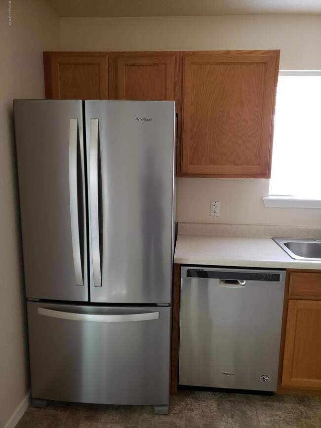 New fridge and dishwasher