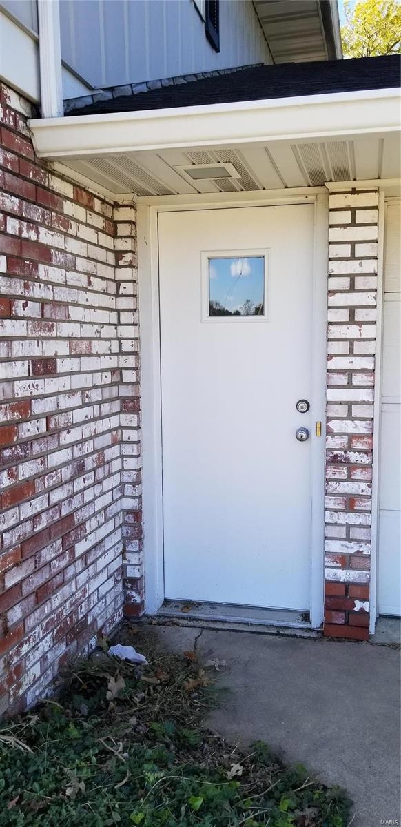 Private front door to office on main floor.