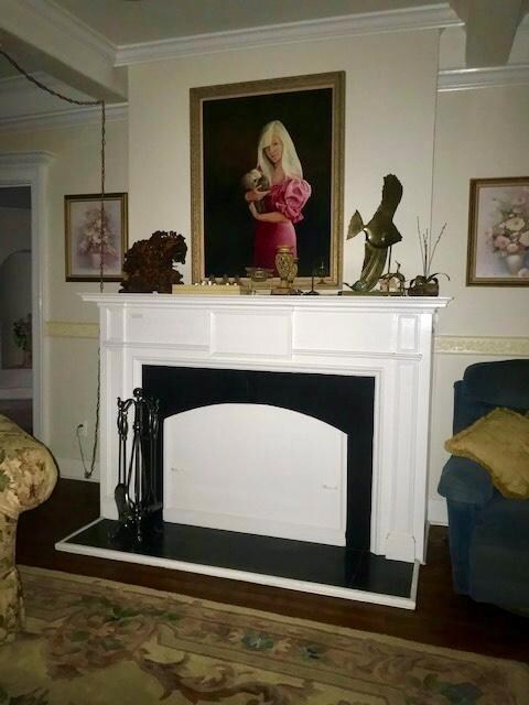Fireplace in Living Room