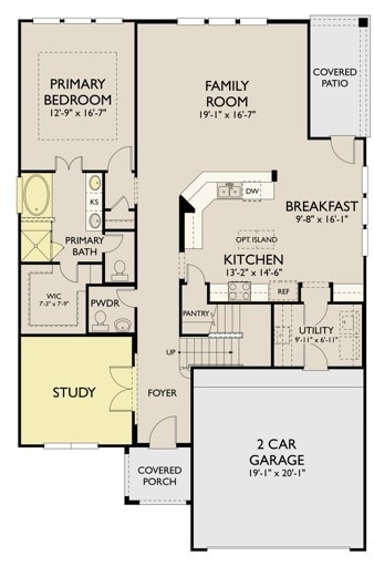 The Tyler Floor plan