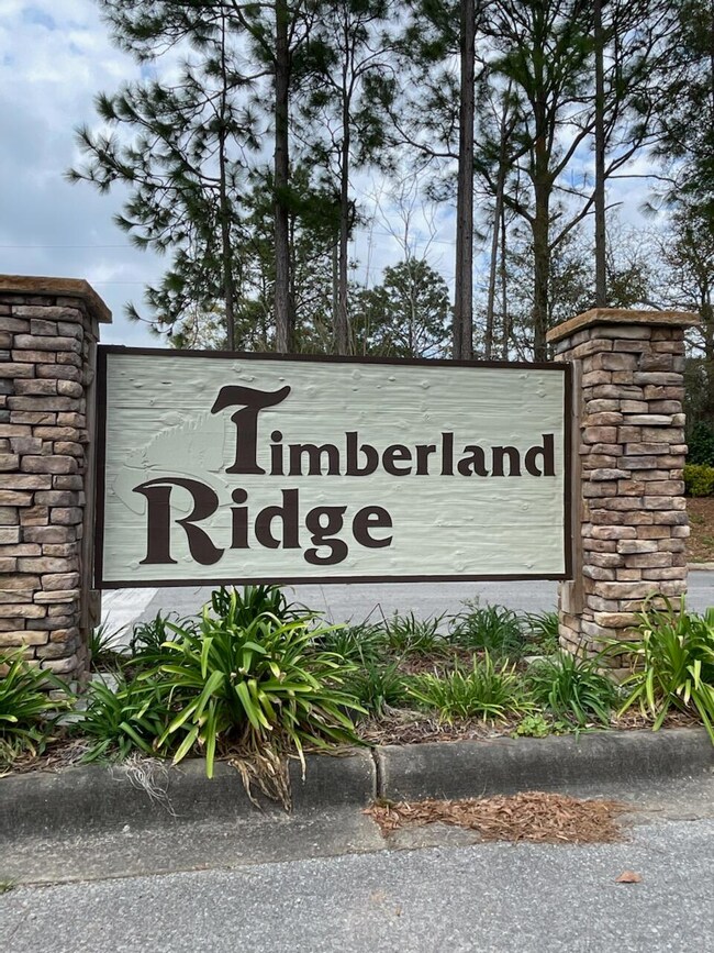 TIMBERLAND RIDGE ENTRANCE SIGN