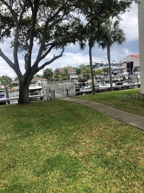 waterfront community with boat slips available to 