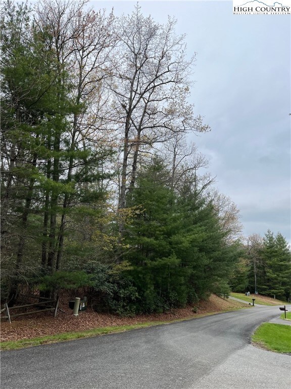 Rivers Edge Drive facing south, lot 37 on the left