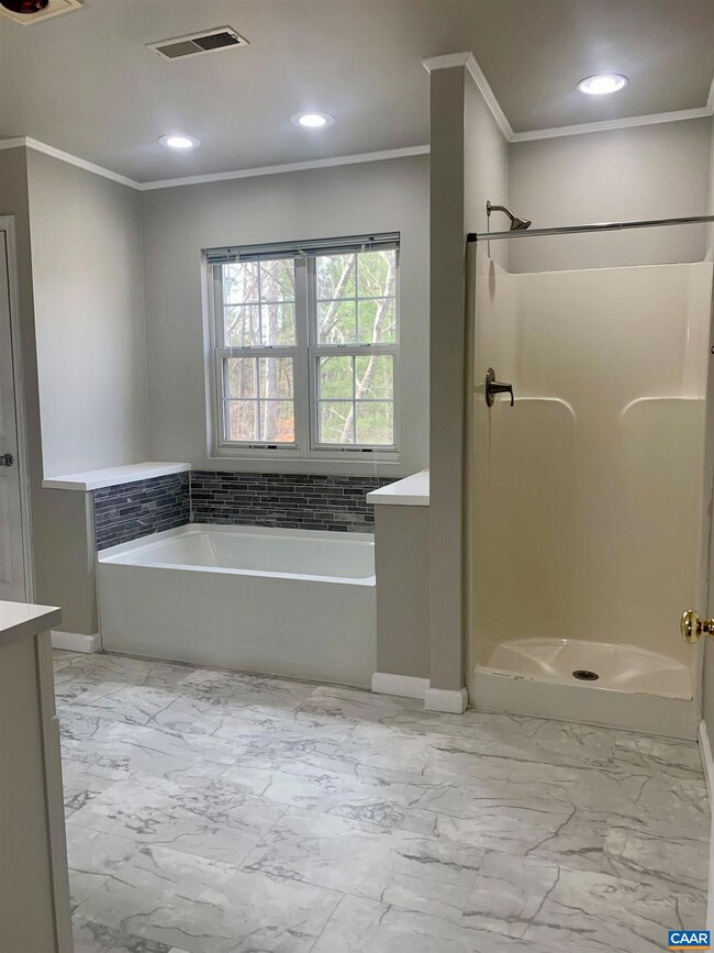 Featuring a soaker tub.
