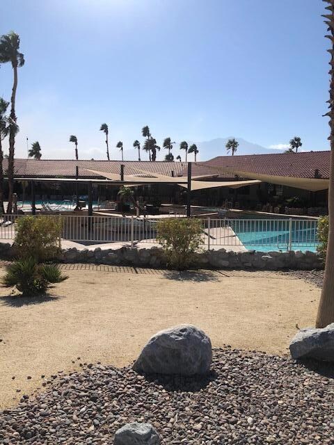 pool with mt view