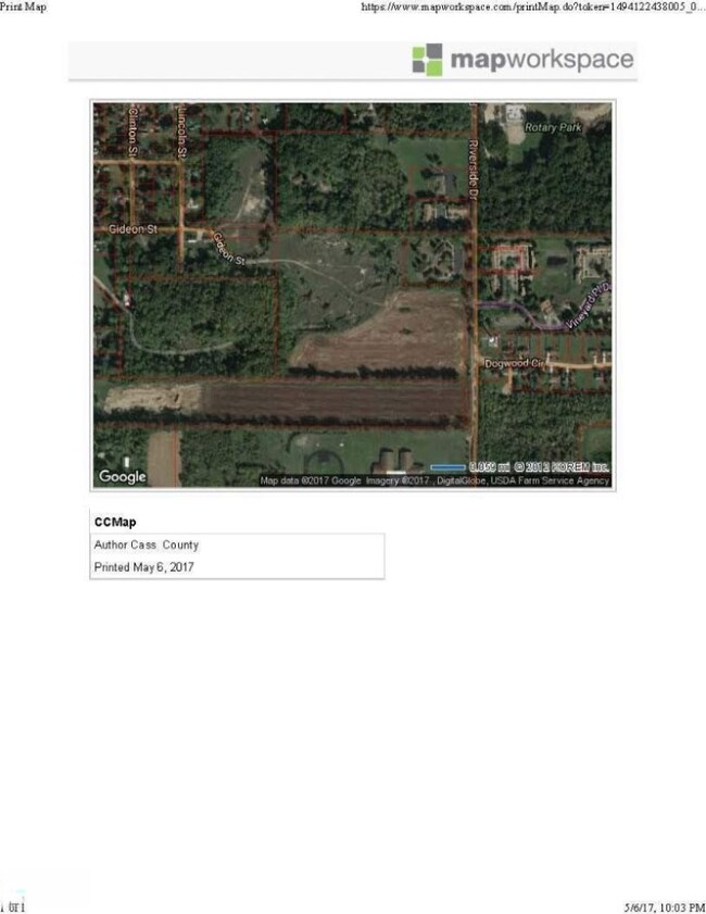 Arial View Map