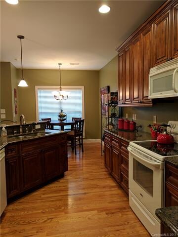 Kitchen view from laundry room