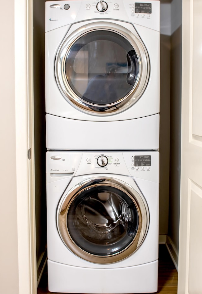 Stackable Washer and Dryer