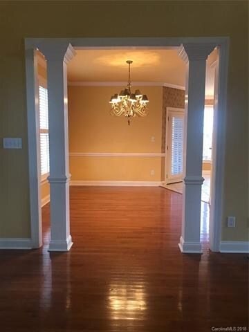 Dining Room perfectly place between the Great Room