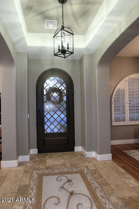 Custom Iron & Glass Door