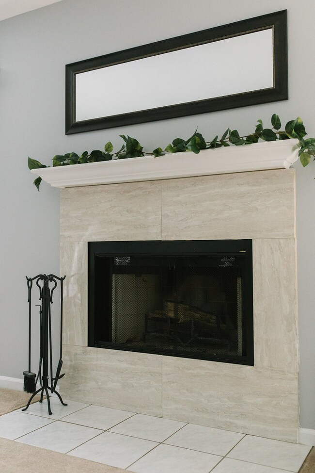 Cozy Gas Fireplace