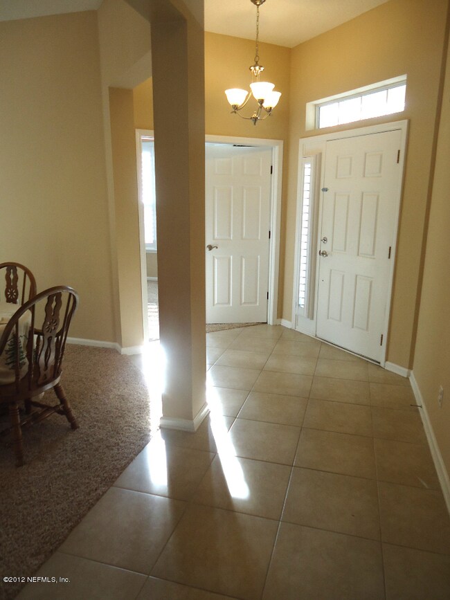 Ceramic Tile Foyer