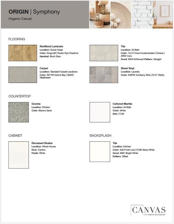 Design Selections - This home is currently under construction - selections are subject to change
