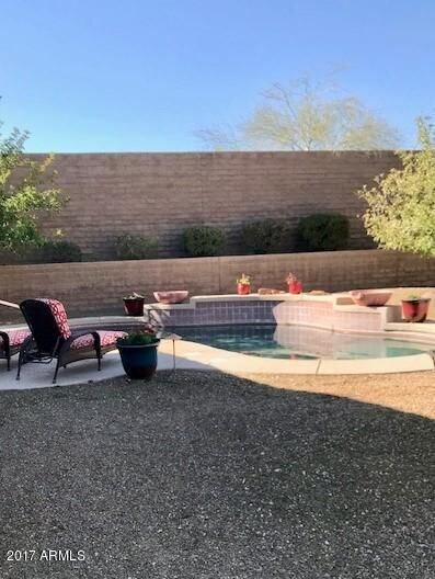 Private & heated pool with cool decking