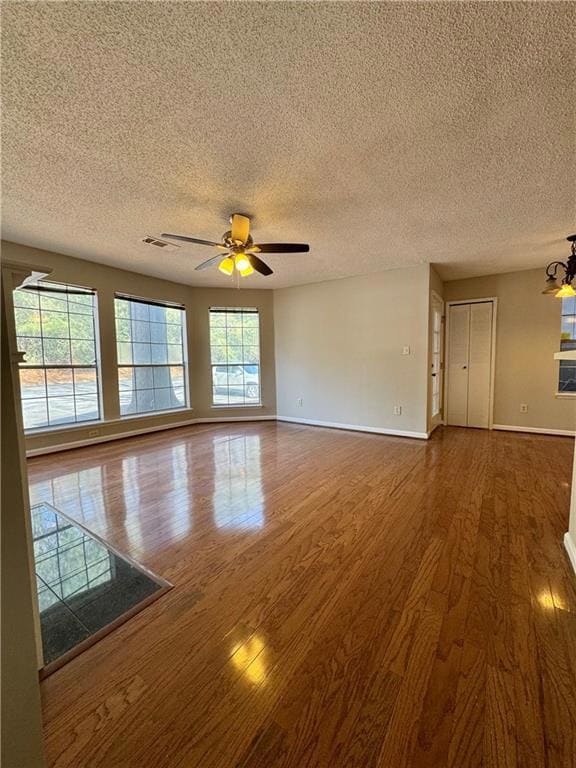 Living room with loads of natural light.