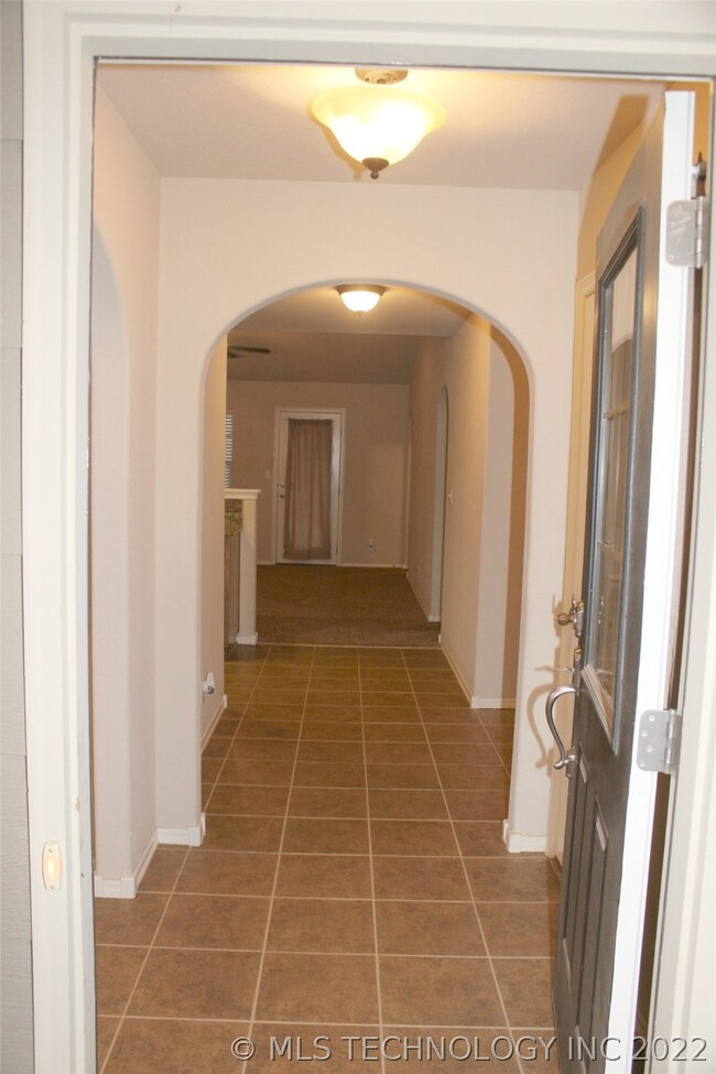 View as you walk in the door