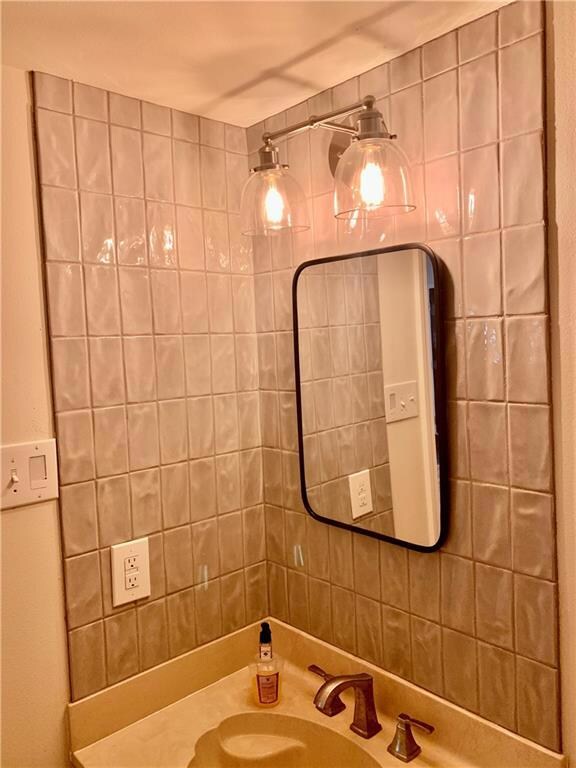 Half-bath on first floor