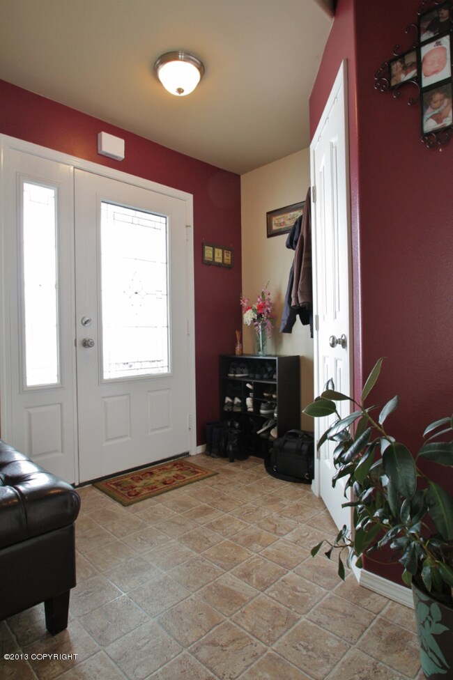 Entry with closet
