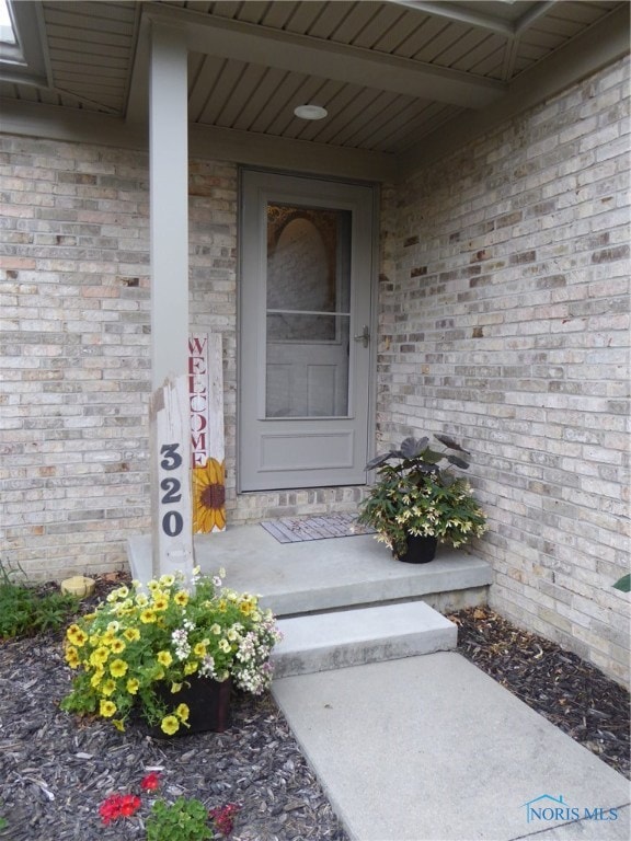 Inviting front entrance.