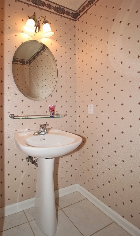 1st floor powder room