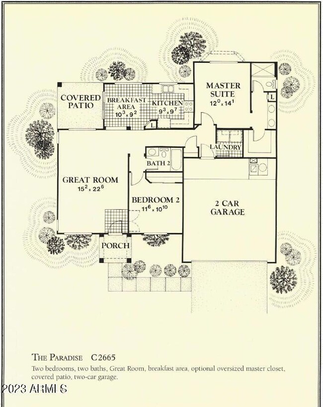 Paradise Builder Floor Plan