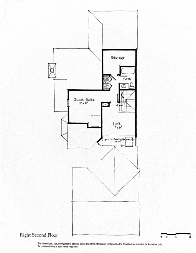 Second Floor Layout