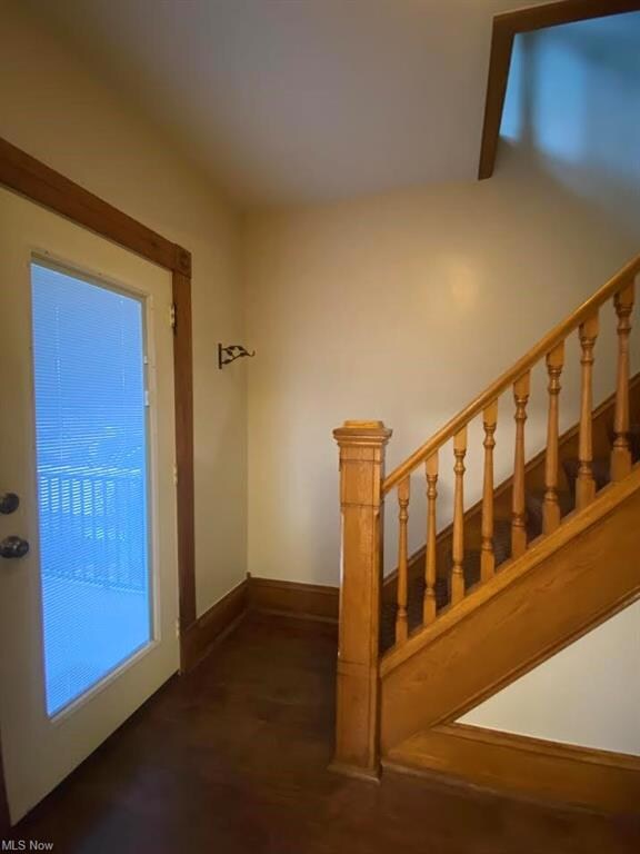 Entry and staircase