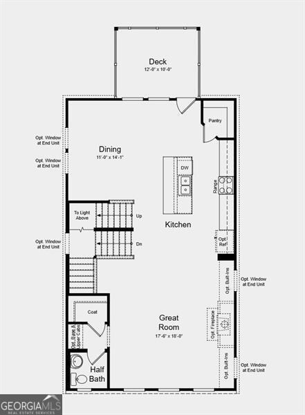 Main Level Floor Plan