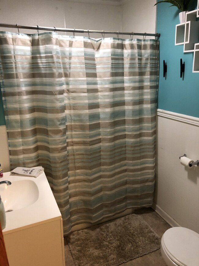 Bathroom has single vanity and tub/shower combo! 941 Oak St, Lewisburg, TN 37091