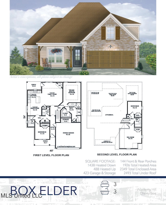 box elder floor plan