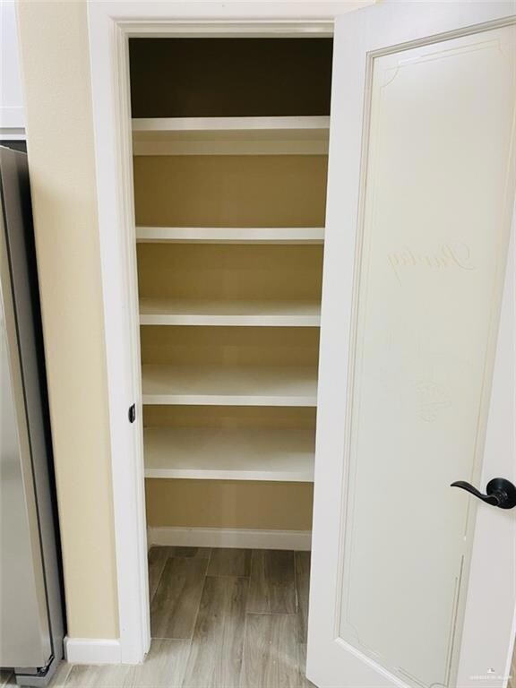 View of closet