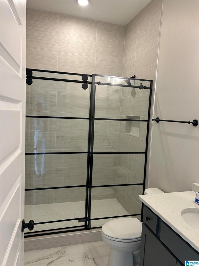 Glass Barn Door Shower!