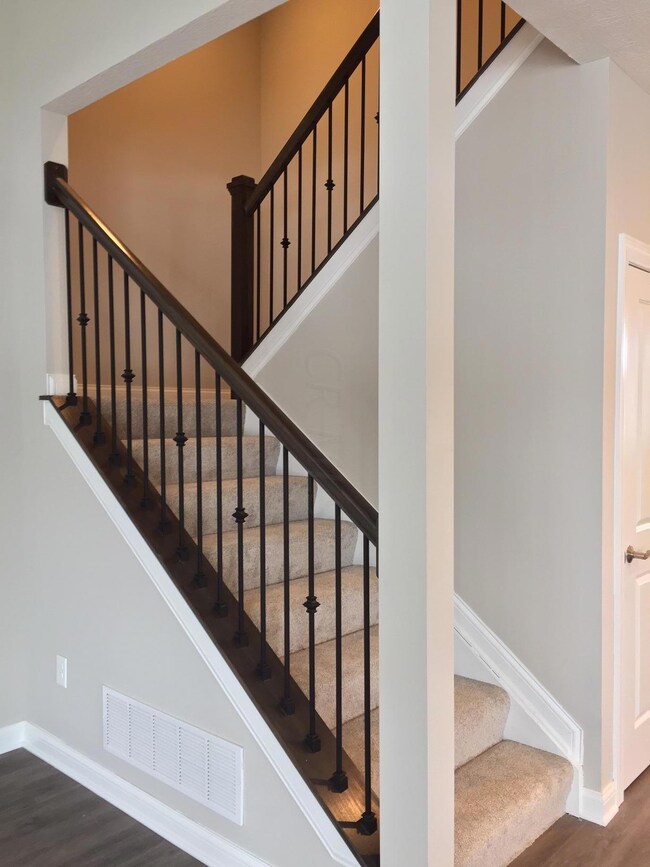 staircase to 2nd floor