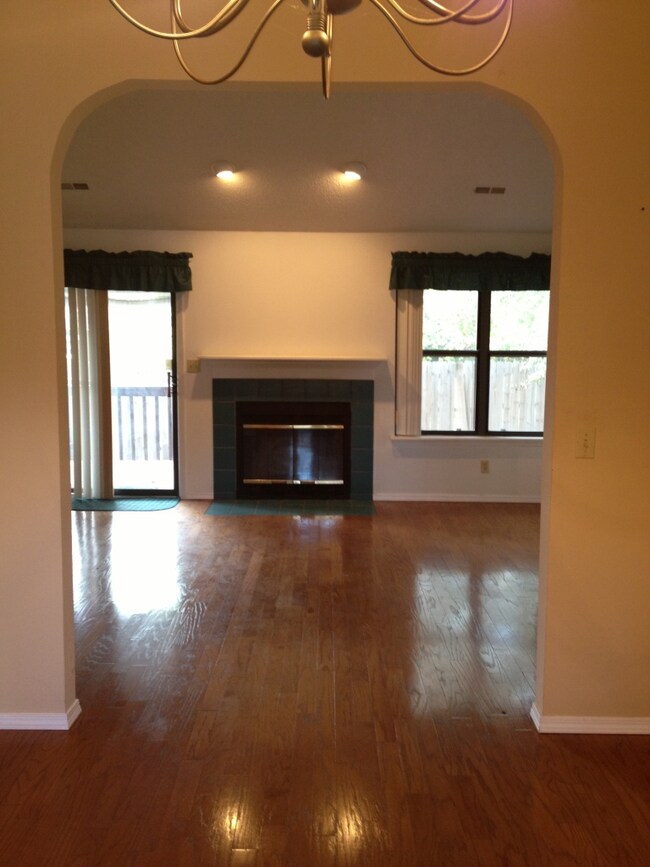Dining rm looking into living room