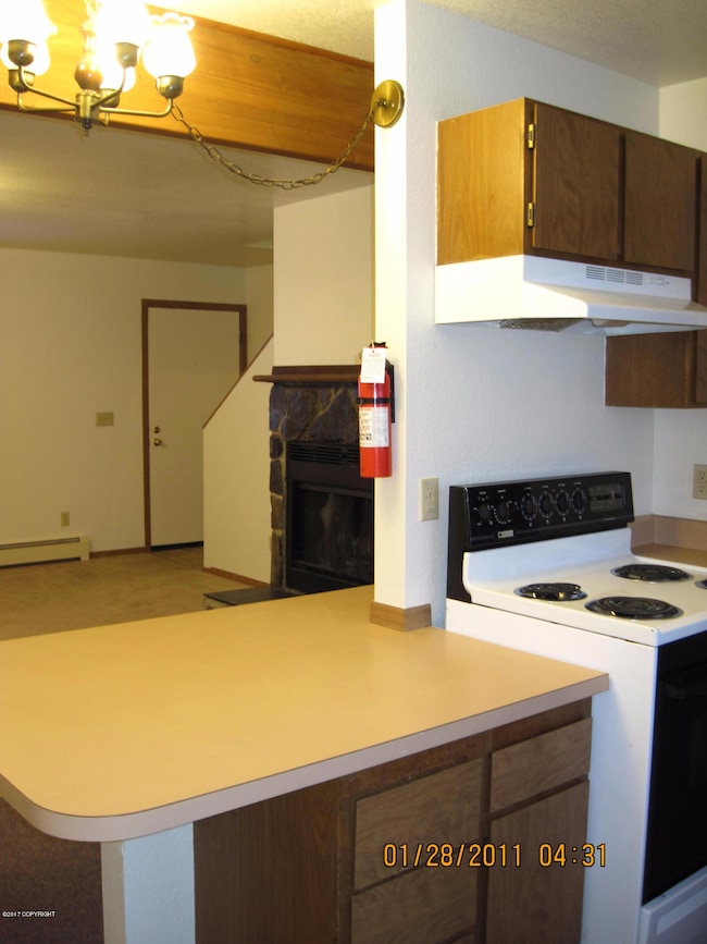 Living room from kitchen